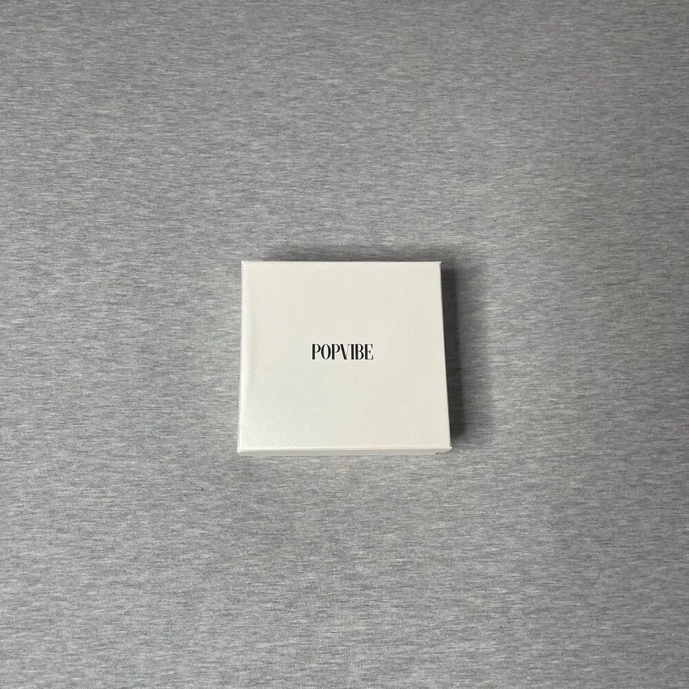 Popvibe 5.5” x 5.5” Ivory Jewelry Gift Box
